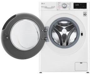 LG - Wasautomaat 8kg B 1400tpm AIDD Spa Steam