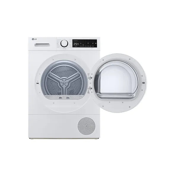 LG - Heat pump dryer 8kg A++ Black Door 