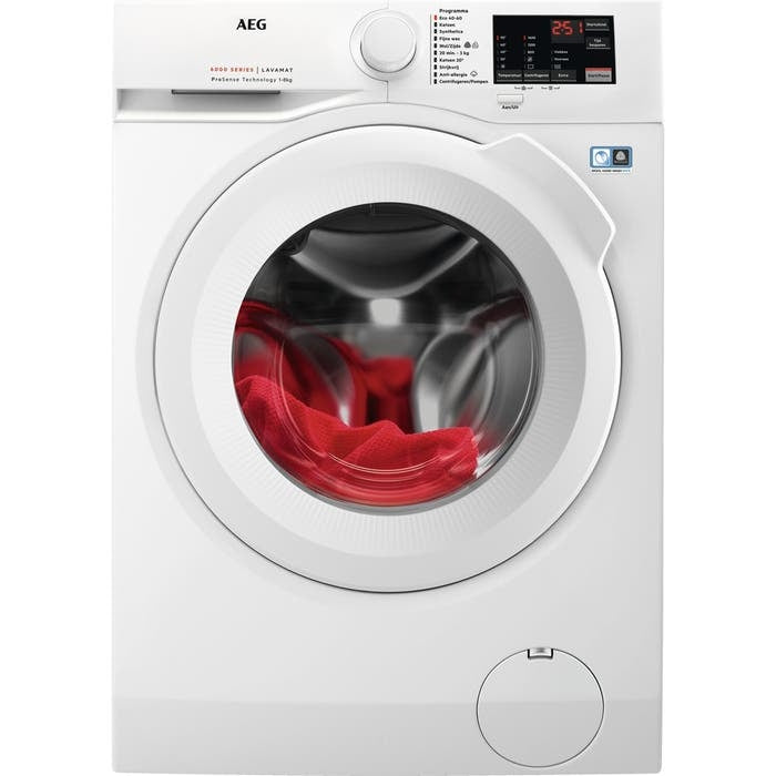 AEG - Washing machine A 8kg 1600trn ProSense Anti-Allergy Vapour Aquastop 