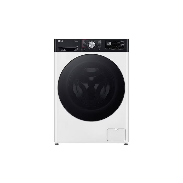 LG - Wasautomaat 11kg A-10% 1400trn TurboWash39 Steam Wifi BLK display/door