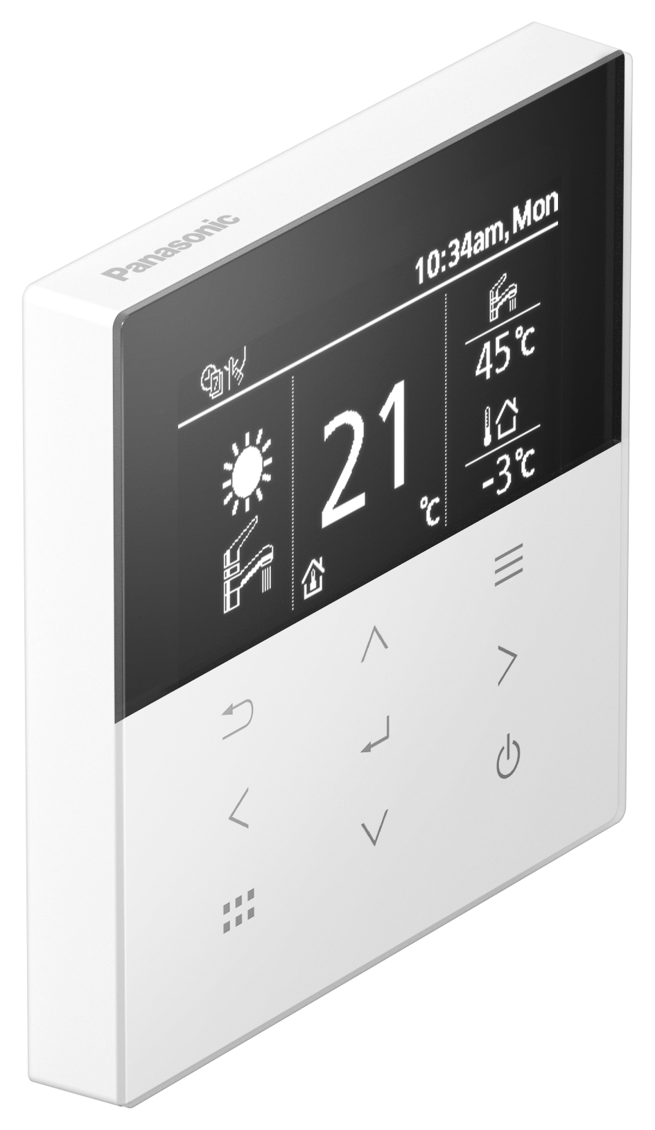 Panasonic - M-Serie 12kW - 3-fasen - Remote Controller - WH-WXG12ME8/CZ-RTW2TAW1C