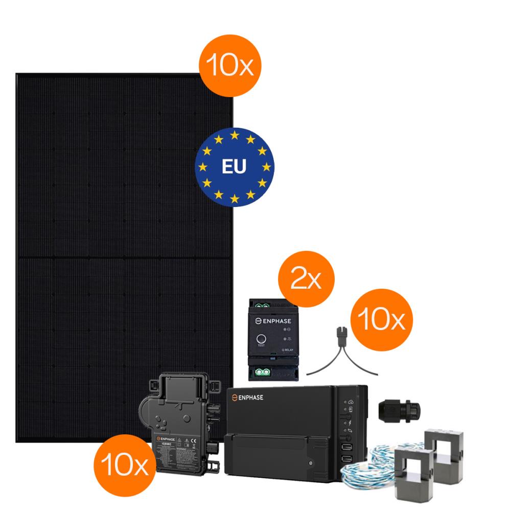 Meyer Burger &amp; Enphase COMPLET 3 phases