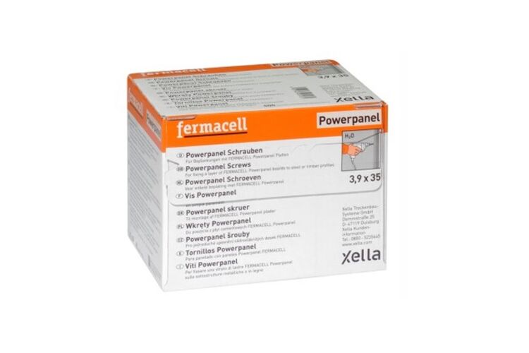 Fermacell Powerpanel H2O schroeven 3,9x35mm 500st.: Schroeven van Fermacell voor het bevestigen van Powerpanel H2O platen, inclusief 500 stuks.