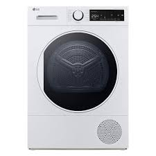 LG - Heat pump dryer 8kg A++ Black Door 