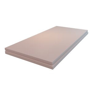 XPS SL 1250x600x100mm Rd:2.85 4pl/pak (=3 m²): XPS isolatieplaat met afmetingen 1250x600x100mm, Rd-waarde van 2,85, 4 platen per pak, geschikt voor een oppervlakte van 3 m².