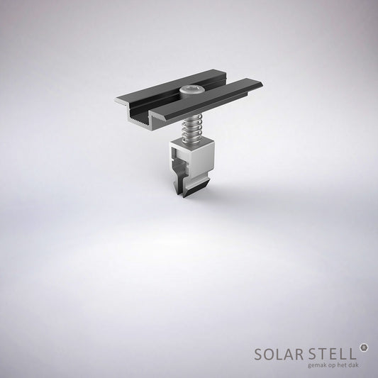 Solarstell easy middenklem 26-30mm zwart