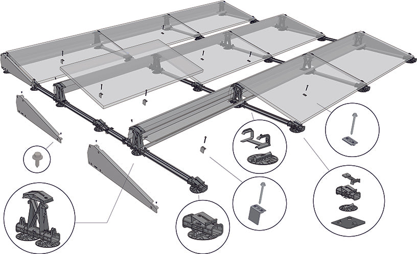 Esdec FlatFix Fusion stabilisator 1900